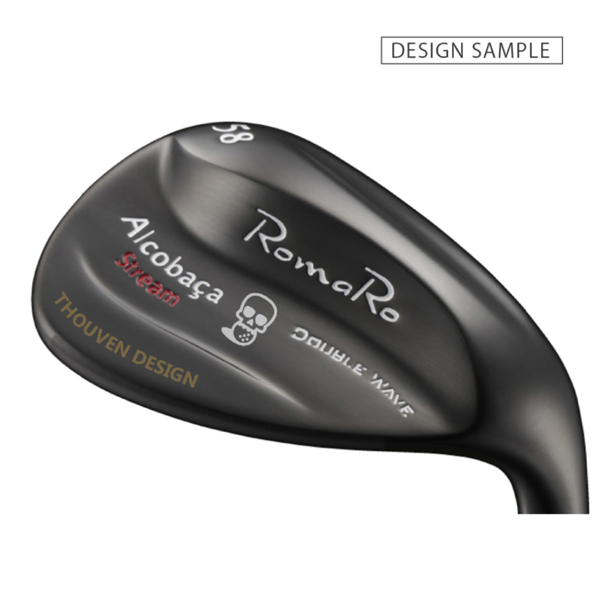 RomaRo / Alcobaça Stream DOUBLE WAVE WEDGE / カスタムデザイン