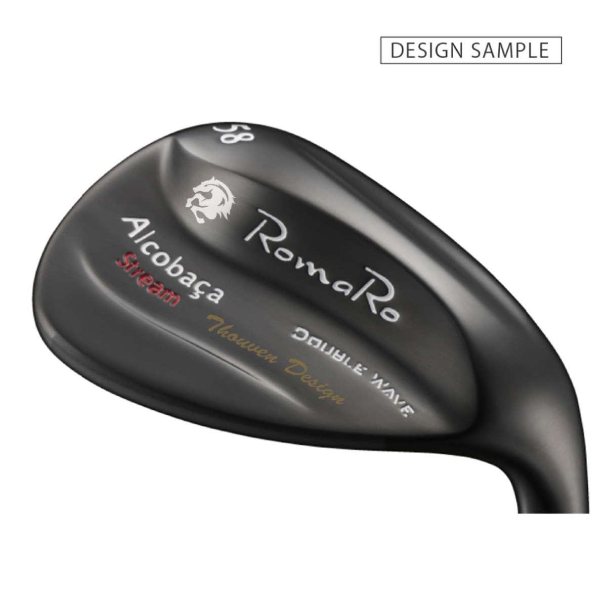 RomaRo / Alcobaça Stream DOUBLE WAVE WEDGE / カスタムデザイン