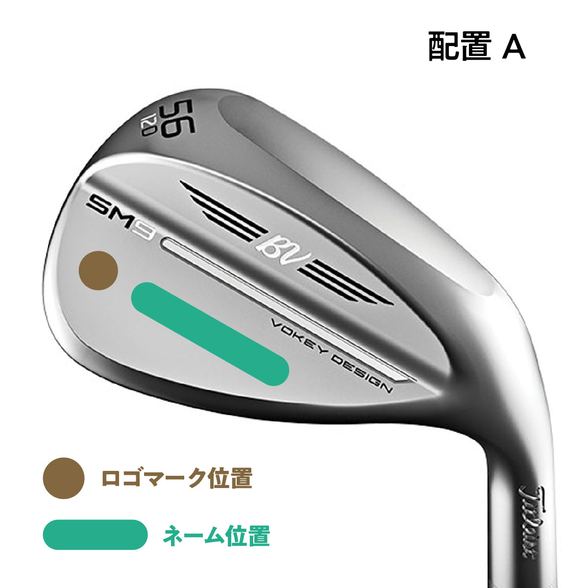 THOUVENデザインカスタム - Titleist / ボーケイデザイン SM9 クローム ウェッジ